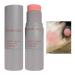 Cheek Stick Facial Makeup Double Headed Blusher Wand with Sponge Tip | Natural Looking Cheek Stick for Ladies of All Skin Tones Lips & Cheeks Makeup for Women Pochy Puff Puff