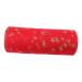 SHINEOFI Roll Black Yarn Wedding Organza Fabric Glitter Fabric Mesh Ribbon Tutu Spool United States Soft 15c Red 900X15CM