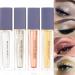4Pcs Transparent Golden Liquid Glitter Eyeshadow Sticks Set.Quick-Drying Silver Crystal Liquid Shimmer Sparkly Eyeliner Eyelid.Highlight inner corner Eye Looks for Party Make-up sombra de para ojos 4-SPARK
