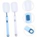 Zerodeko 2pcs Brush Multipurpose Cleaner Flask Sponge Cup Cleaner Coffee Glasses Neck Bottle Cleaning Tools Sponge Bottle Cleaner Blue Bottle Foam Cup Plastic Baby Feeding Bottle - Buy Online on GoSupps.com