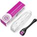 Derma Roller Anti Ageing Men Beard Roller 540 Titanium Micro Needling Roller Microneedling Roller Hair Growth Scalp Roller Derma Kit for Skin Rejuvenation (Derma-Roll-0.5mm)
