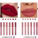 6 Colors Matte Liquid Lipstick Set | Waterproof Long Lasting Lip Gloss | Non-Stick Cup Makeup for All Skin Tones - Buy Online on GoSupps.com