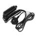 Folding Curly Hair Stick Ceramic Tourmaline Foldable Anion Hairbrush Curler Hair Curling Iron Hair Styling Tools (UK Plug 110 240V)