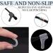 Shop KASESSS 20 Pairs Silicone Glasses Brick Covers - Anti-Slip Comfort Accessories (Black & Transparent) - Buy Online on GoSupps.com