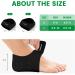 Plantar Fasciitis Gel Heel Protectors - Bukihome Heel Cups for Pain Relief | Comfortable Inserts for Achilles Tendinitis & Cracked Heels | Men 5-8 | Women 4.5-9 | Black S - Buy Online on GoSupps.com
