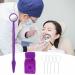 Braces Cleaning Kit - Portable Orthodontic Toothbrush & Oral Care Travel Kit - Purple - Buy Online on GoSupps.com