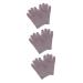 FOMIYES 3 Pairs Night Moisturizing Gloves Hand Moisturizing Gloves Spa Gloves Moisturizing Gloves for Dry Hands Moisturizing Lotion Cotton Gloves for Dry Hands Dry Hand Gloves Skin Care