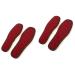 FRCOLOR 2 Pairs Slipper Sole Foot Supply Home Shoe Accessories Portable Foot Cushions Foot Pads Anti-Skid Metatarsal Pads Shoe Supplies Anti-Skid Slipper Cushion Wear-Resistant Shoe Pads