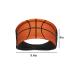 Forsylvanas Basketball Print Wide Headband for Women - Non Slip Elastic Hair Hoop for Sports and Everyday Wear - Buy Online on GoSupps.com