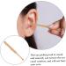 COOLHIYA Convenient Ear Cleaning Tool Portable Ear Scoops Carved Wood Earwax Remover Non-Burrs Reusable Safe for Skin - Buy Online on GoSupps.com