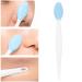 Silicone Nose Cleansing Brush - Double-Sided Exfoliating Tool for Women | Easy Grip Nose Cleaner for Beauty Salon & Home (Blue - Buy Online on GoSupps.com