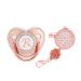 Night Schnuller Baby Schnuller nipple baby pacifier bends tooth misalignment in front of newborn dummy pacifier silicone pacifier with chain clip r unit size