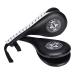 Pack of 2 Taekwondo Double Kick Pad Target Tae Kwon Do Karate Kickboxing Training TKD Kicking Pad Practice Double Face Kick Foot Pad Martial Arts Equipment Sporting Goods Paddle Black