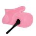 Buy Makeup Brush Cleaner Silicone Glove - Essential Scrubber for Foundation Brushes | Pink Cleaning Tools - Buy Online on GoSupps.com