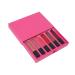Buy Set A: Non-Fading Matte Lip Gloss & Color - 6 Safe Shades for Easy Makeup | International Shipping - Buy Online on GoSupps.com
