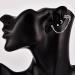 Buy Bohemia Moon Cuff Chain Earrings | Silver Chain Climber & Dangle Earrings Set for Women & Girls - Stylish Tassel & Cartilage Designs - Buy Online on GoSupps.com