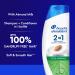 Buy Head & Shoulders Cool Menthol 2-in-1 Shampoo + Conditioner 180ml | International Shipping Available - Buy Online on GoSupps.com