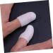 Buy Minkissy 2 PC Toe Caps - Toe Sleeve & Corn Protectors White Size 2 | Comfortable Foot Care for All - Buy Online on GoSupps.com