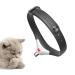 Amusing Cat Collar Wearable red Light cat Toy, with 3 Beam Modes Micro-USB Charging Electronic Training Collars Black and White