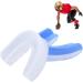 Verdant Touch Mouthguard - EVA Gum Shield for Football Basketball & Boxing - 2 Pack Dental Brace in White & Blue - International Shipping Available - Buy Online on GoSupps.com