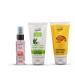 On-The-Go Skincare: Cleanse Hydrate Tone | For All Skin Types & Dull Skin | Gentle Face Wash Lotion and Facial Toner | TSA Approved | Removes Make Up | For Daily Use - Cruelty Free