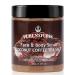 Coconut Coffee Sea Salt Scrub - Exfoliating & Moisturizing Face and Body Scrub with Natural Ingredients Energizing and Hydrating 10.58 Ounce