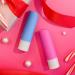 EOS Limited Edition Holiday Lip Balm 2-Pack - Raspberry Cloud & Blackberry Bellini, All-Day Moisture, Sensitive Skin, 0.14 oz - Buy Online on GoSupps.com