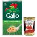 Italian Gourmet E.R. Gran Gallo Riso Originario 100% Italian Rice Cooking Time 15 Minutes Ideal for Preparing Toppings 1 kg Pack + Italian Gourmet Polpa di Pomodoro 400 g Box