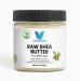 VECEDOR African Raw Shea Butter, Organic, Moisturizing, Unrefined, Natural, Vegan, Eczema Relief, Anti-Aging Skin Care With Vitamins A & E, For Face, Body & Hair, Unscented 4oz