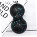 Marmerdo Massage Ball - 16.5x8.5x2cm Blue Peanut Gymnastics & Lacrosse Device for Foot Neck and Muscle Massage | Ideal Fitness & Yoga Tool - Buy Online on GoSupps.com