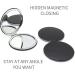 Makeup Mirror Compact Mirror Mini Small Round Makeup Mirror Pocket Mirror Double Sided Mirror Travel Makeup Mirror Portable Folding Mirror for Travel Birthday - Buy Online on GoSupps.com
