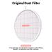 MelodySusie Nail Dust Collector Replacement Filter 4 Pack - Reusable Dust Filter for Electric Suction Machine - Buy Online on GoSupps.com
