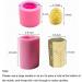 2 Pack 3D Bee Honeycomb Silicone Candle Molds - Homemade Beeswax Candle and Soap Making Supplies - Buy Online on GoSupps.com