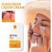 SPF 50 Sunscreen Cream Korean Sunscreen SPF 50 Face Ultra Light UV Protetion Cream Korean Sunscreen Sun Cream SPF50+ for Women Men Sunscreen for Oily Skin Waterproof and Sweatproof 50ML - Buy Online on GoSupps.com