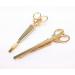 Yueton 4pcs Gold & Silver Scissors Hair Clips - Bride Headwear Bobby Pins - Buy Online on GoSupps.com