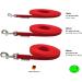 Towline Biothane Dog Leash for Small Dogs - 9mm 3m 5m 10m 15m | Durable Waterproof Red with Hand Loop - Buy Online on GoSupps.com