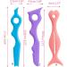 Versatile Silicone Eyebrow Aid Reusable Quick Stencil for Shape Eyebrows Eyeliner Eyeshadow Washable Defined Eyebrow Pink A - Buy Online on GoSupps.com