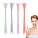 Tongue brush made of silicone Fresher Tongue Tools Healthy mouthwells |4 pieces of healthy oral hygiene brush silicone dental tongue scraps for fresher breath phasz phasz