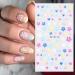 5D Self Adhesive Flower Nail Stickers - Colorful Daisy Nail Decals for Women - 6 Sheets - Buy Online on GoSupps.com