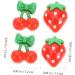 FRCOLOR 300 Pcs Nail Fruits Decoration Strawberry Nail Tool Lip Gloss Hand Cherry Slices Fruit Flatback Travel Bottles for Toiletries Nail Fruit Slices Pineapple Accessories Red Resin 3d - Buy Online on GoSupps.com