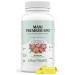 Maxi-Health Evening Primrose and Flax Seeds Oil Softgels - Vegan Omega 3 6 9 Supplements for Healthy Skin, Hair, and Joints - Kosher Certified, Organic Evening Primrose Oil Softgels, 180 Count