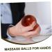 Healeved Wooden Massage Balls - Set of 4 Handcrafted Bamboo Training & Stretch Balls for Muscle Relief & Finger Health - Buy Online on GoSupps.com