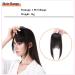 Elailite Real Human Hair French Bangs Clip in Extension - #1B Natural Black - Buy Online on GoSupps.com