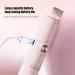 Electric Shaver for Women Double Head Bikini Trimmer for Hair Removal Hair removal tool for legs face intimate area and eyebrows Pink - Buy Online on GoSupps.com