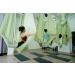 Prior Fitness 5M Aerial Yoga Hammock Set | Premium Nylon Silk Fabric | Carabiner & Daisy Chain | Bodybuilding & Workout | Indoor/Outdoor | Bud Green - Buy Online on GoSupps.com