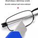 ZUKKY Retro Faltbare Lesebrille | Tragbare Kristalllinse fr Mnner & Frauen | Kompaktes Gehuse & Verstellbarer Bgel AM29 - Buy Online on GoSupps.com