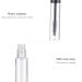 Beavorty 2 Sets Mascara Tube Funnel Toiletry Containers Mascara Clear Eyelash Wand Tube Black Plastic - Buy Online on GoSupps.com