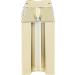 Eyebrow Pencil Makeup Beauty Gold Eyebrow Pencil Sharpener Set for Professionals (Black eyebrow pencil (blue leather)) - Buy Online on GoSupps.com