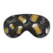 Beer Drinking Saint Patricks Sleep Mask Eye Cover for Sleeping Blindfold with Adjustable Strap Blocks Light Night Travel Nap for Men Women