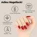 Original Miss Sophie Vampires Kiss Nail Foils | 24 Ultra-Thin Glitter Polish Strips for Finger & Toenails | Perfect for Natural Acrylic Gel & Shellac Nails - Buy Online on GoSupps.com